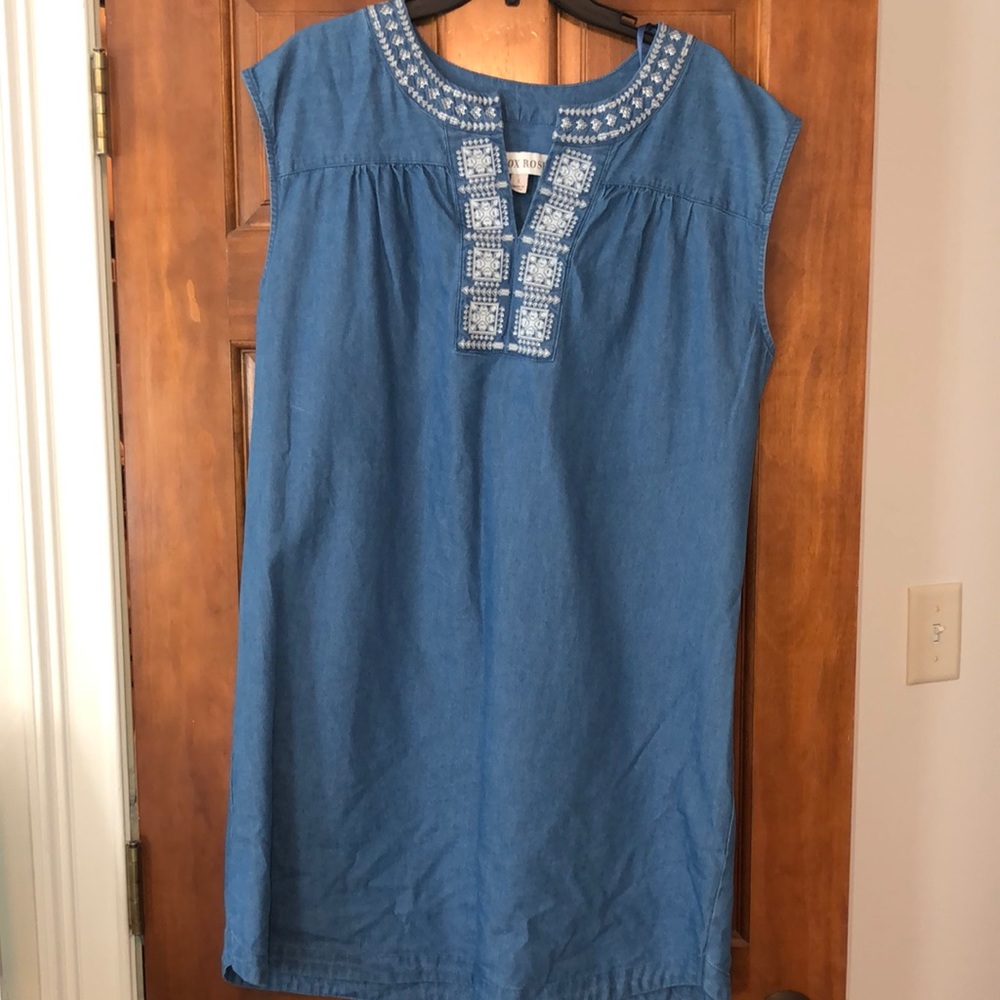 Denim dress